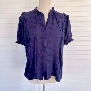 Liv Los Angeles Button blouse Size Medium